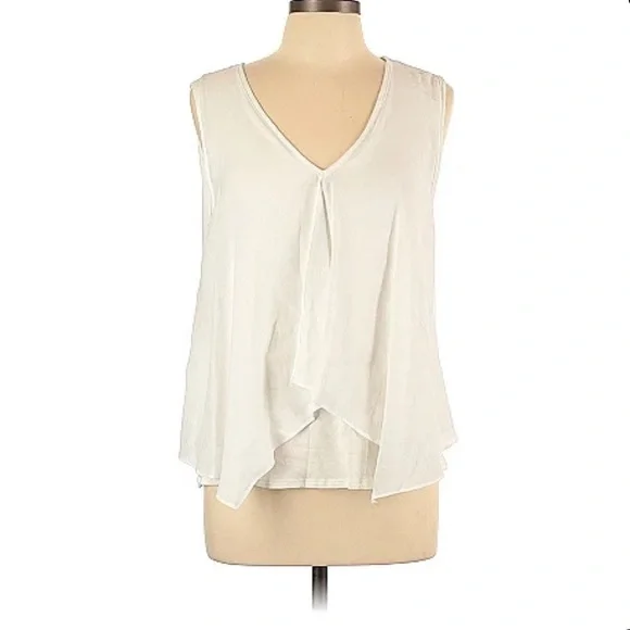 Green Envelope White/Cream Tank Top Large - Picture 6 of 11